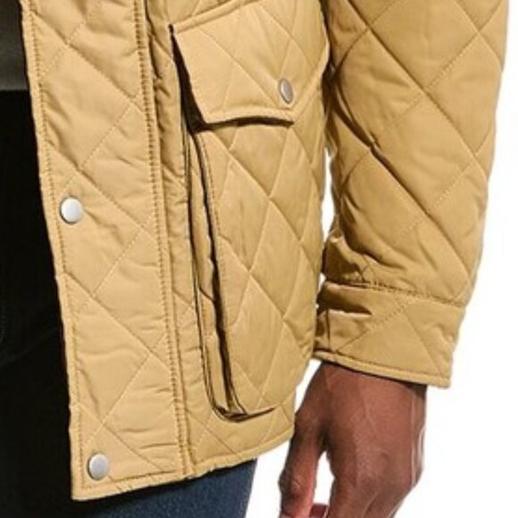 NEW ROBERT GRAHAM Diamond Quilted Utility Jacket With Corduroy Collar 864mn - Picture 6 of 10